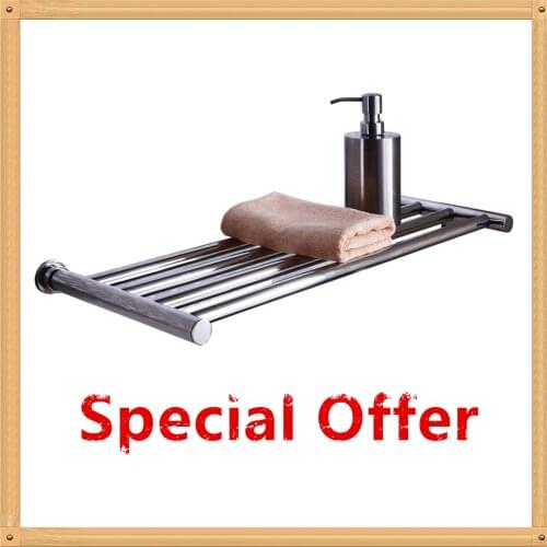 2020 Special offer heated towel rail Single layer electric towel warmer stainless steel 304 bathroom shelf dryer towels HZ-921SP