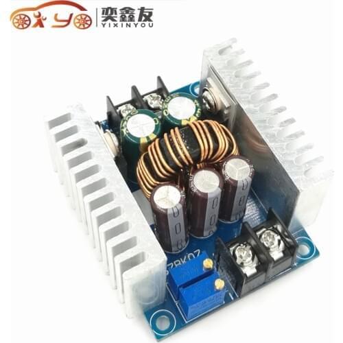 30PCS/LOT 20A 300W Synchronous Rectification Step-Down Constant Voltage Constant Current Power Module Charging LED Drive Green