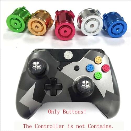 Bullet Buttons for Xbox One Elite Controller, Buttons for XBOX One Button A B X Y Buttons Set Mod Kits for Xbox one Controller