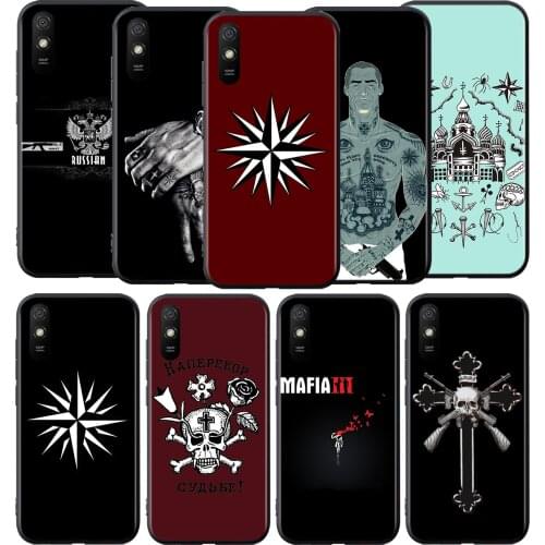 Russian Mafia Silicone Cover For Xiaomi Redmi 9 9T 9C 8 7 6 Pro 9AT 9A 8A 7A 6A S2 5 5A 4X Plus Phone Case