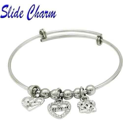 Жесткие браслеты Slide Charm China At AliExpress