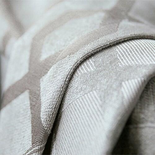 Modern Window Curtains Home Decoration Fashion Fabrics For Green Curtains Living Room Plaid Window Treatment Balcony wp110-40