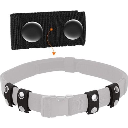 Tactical Belt Buckle Heavy Duty Belt Keeper Portable Hunting Webbing Strap Military Belt Equipment Accessories for Outdoor Sport