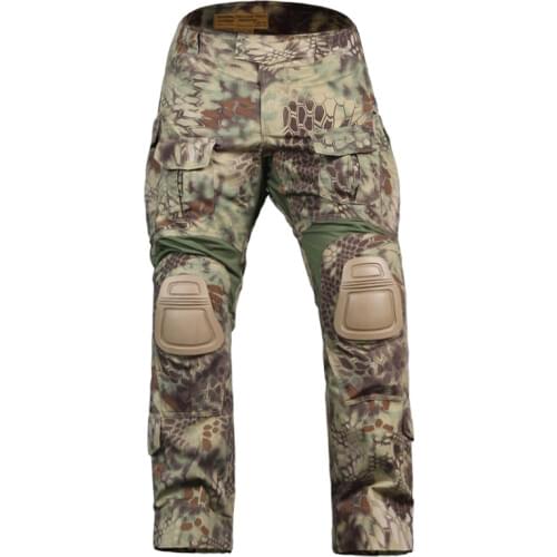 Kryptek Mandrake Emerson G3 Tactical bdu G3 Combat Pants Emerson Military Army Pants with Knee pad EM7046