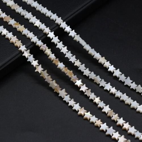 High Quality Natural Shell Five-pointed Star Shell Beads for DIY Jewelry Making Charms Necklace Bracelet Earring Accessories