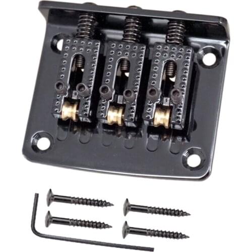XSXS--3 String Guitar Ball String Bridge Bridge Pull String Hard Tail Guitar Bridge Tail 3 String Guitar Replacement