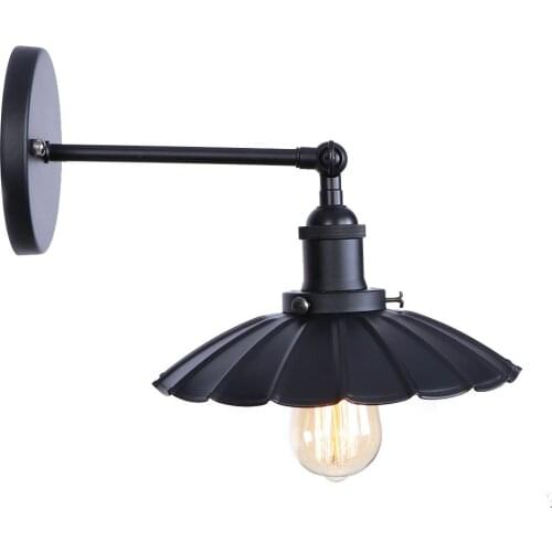 Iron Loft Decor Wall Lamp LED Wandlamp Retro Industrial Sconce For Bedroom Living Room Decoration Bar Wall Light AC 110V-220V