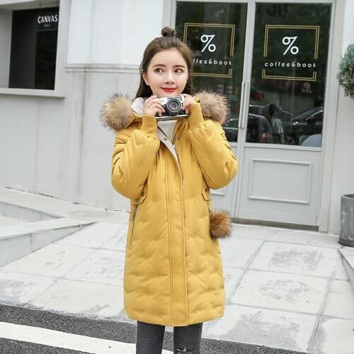 Winter Jacket Women Hooded Fur Collar Parka Long Winter Coat Women Parkas Women Plus Sizes 5XL Woman Winter Coats And Jackets