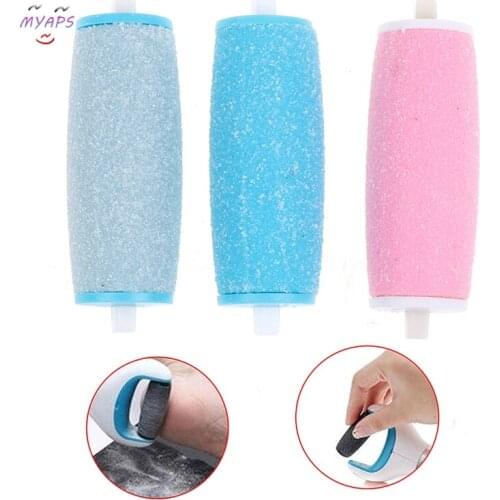 4Pcs Extra Coarse Head Electric Pedicure Foot File Foot Care Tool Heads Pedi Hard Skin Remover Refills Replacement Rollers