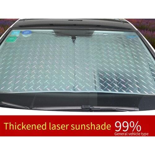 Auto Car Sun Shade Foldable Reflective Visor Windshield Glass Cover Insulation And Anti-exposure Protector