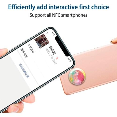 Dudutag NFC Patch Save Contact Information Anti-lost Device Social Tools Share Smart Electronics Accessories