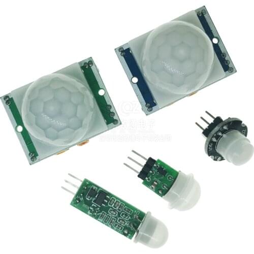 HC-SR501 HC-SR505 SR602 AM312 Adjust IR Pyroelectric Infrared PIR Motion Sensor Detector Module Bracket for arduino