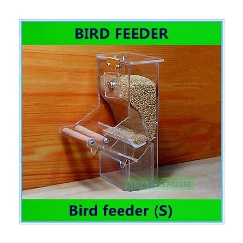 Bird feeder Parrot Integrated Automatic feeder Sparrow Small Bird feeders Birdcage equipment The New waterer