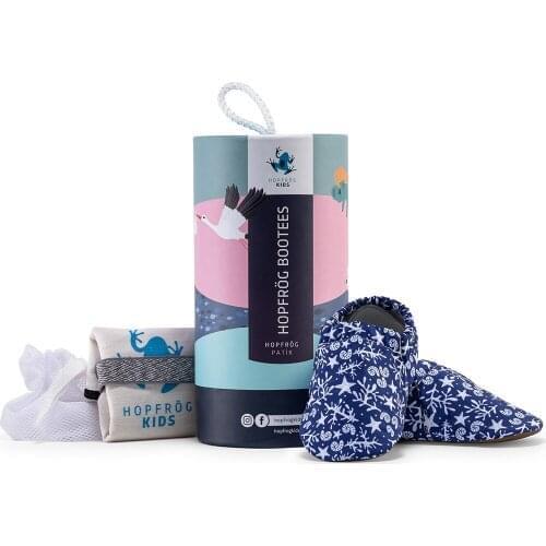 Baby Girl Sneakers Cartoon Sea Star Moccasins Newborn Infant First Walkers Toddler Causal Canvas Crib Shoes Non-Slip Soft Sole