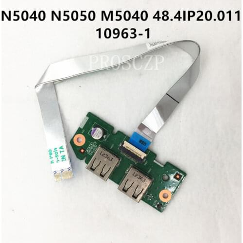New Free shipping for DELL N5040 N5050 M5040 3520 10963-1 48.4IP20.011 DV15 USB board lapto USB board With wiring 100% tested
