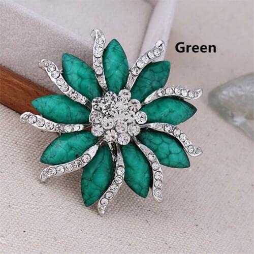 RONGQING 6.0*6.0cm Flower Brooches for women Up Jewelry Suit Hats Antique Corsages Brand Pin Brooch pins jewelry Free Shipping