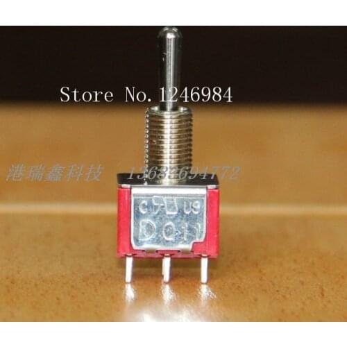 [SA]T812A Dual trigger reset M6.3 three double throw toggle switch stalls Full 1MD7 Taiwan Deli Wei Q11--20pcs/lot