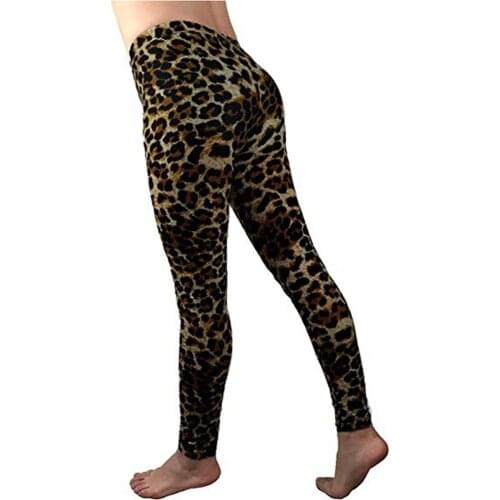 High Waist Push Up Seamless Sports Legging Women Sexy Leopard Print Pants High Stretchy Workout Leggings Running Leggins Штаны
