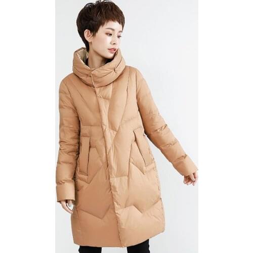 Duck winter women long coat, Korean female down jacket, plumifero Mujer 2020, wf1s9170s kj3675