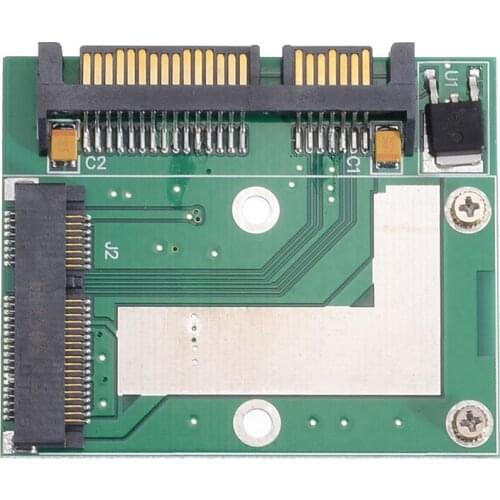 1pc Mini PCI-E MSATA SSD To 2.5Inch SATA 6.0 Gps Adapter Converter Card Module Board Support For mSATA Mini PCIE SSD