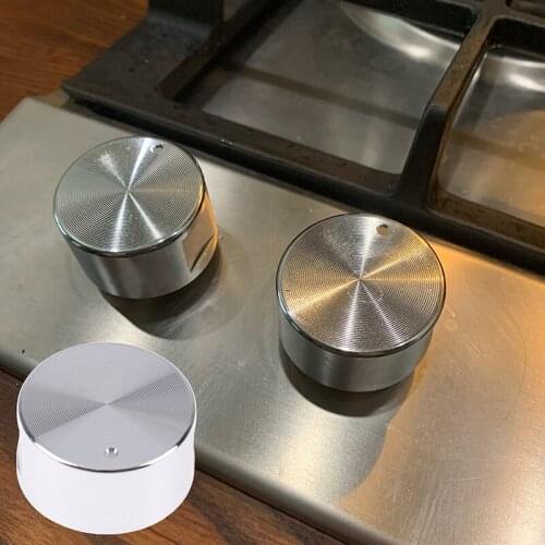 1Pcs High quality Alloy material Rotary Switches Round Knob Gas Stove Burner Oven Kitchen Parts Handles For Gas Stove