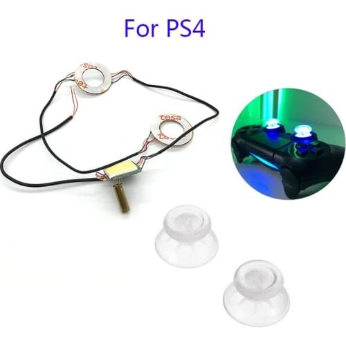 10Pcs For Playstation 4 PS4 DIY Accessory Luminescent panel Light emitting plate For XBOX ONE Controller