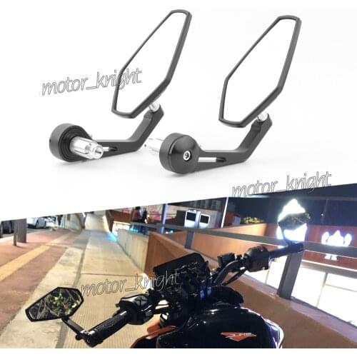 Motorcycle Accessories Mirror Rearview Motorcycle Bar End Mirror For YAMAHA MT09 MT125 MT10 MT07 MT-03 YZF-R3 R25 2018 2019 2020