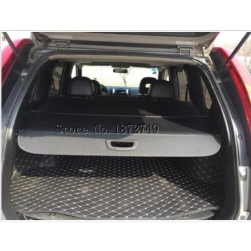 Car Rear Trunk Security Shield Cargo Cover For Nissan X-Trail 2008 2009 2010 2011 2012 Auto Accessories