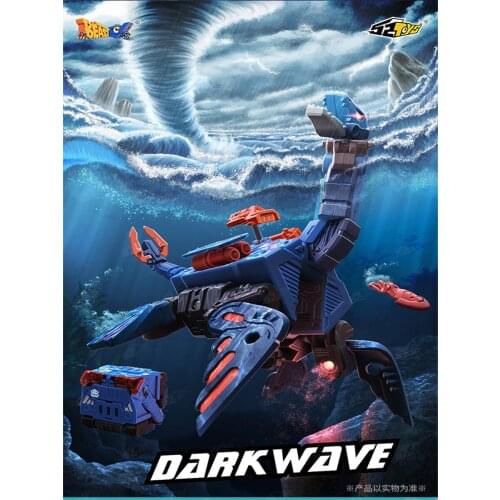BeastBox Deformation Robots Transformation Animal Toy Cube Model Dark Wave Plesiosaur Dinosaur Action Figure Jugetes For Gifts