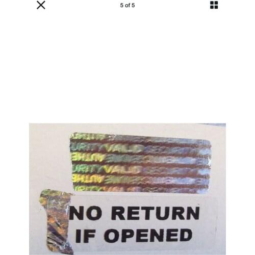 Customized high quality adhesive labels for food containers/box/jars, no residue adhesive label