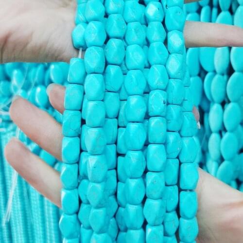 Natural stone tuiquoise loose beads jewelry for necklace or bracelet or earrings whosale price