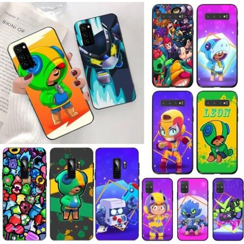 Cartoon Stars Leon Crow Phone Case For Samsung Galaxy S21 Plus Ultra S20 FE M11 S8 S9 plus S10 5G lite 2020