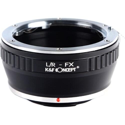 K&F CONCEPT Lens Mount Adapter for Leica R Mount Lens to Fujifilm FX Mount Camera Body Adapter Ring for Fujifilm FX Mount Camera