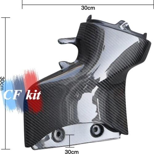 CF Kit Real Carbon Fiber ENGINE INTAKE For MITSUBISHI EVO 10 2008-2009 Car Styling