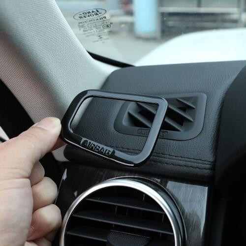 For Land rover Discovery 4 LR4 For Range Rover Sport 10-13 ABS Car dashboard AC vent socket frame trim Stickers Car Accessories