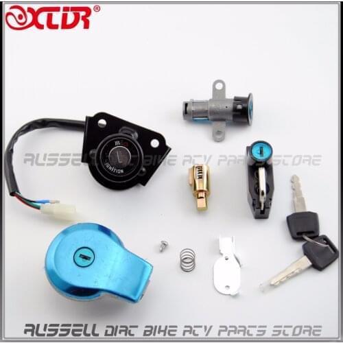 Ignition Switch Fuel Gas Cap Cover Lock Key for Yamaha Virago XV125 XV250 XV400 V Star 250 XV 535