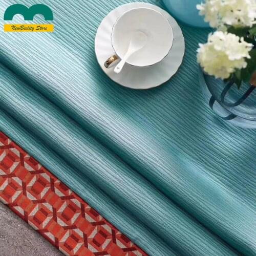 2021 Simple Curtains for Living Room Nordic Light Luxury New Fashion Bark Texture Pattern Color Matching Luxury Bedroom Curtains