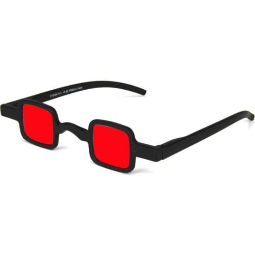 MINCL/Small Square Punk Sunglasses Women Men Retro Female Sun Glasses Shades Personality Punk Sunglass for Male Female UV400 NX