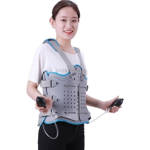 Lumbar spine compression fracture fixation bracket lumbar rehabilitation device thoracolumbar postoperative orthosis