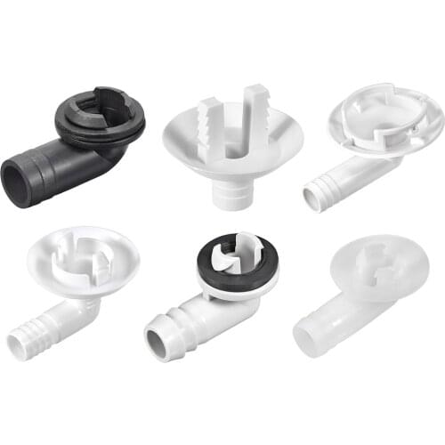 Uxcell 3 Pcs Air Conditioner Drain Hose Connector Elbow Fitting for Mini-Split Units and Window AC Unit 40mm