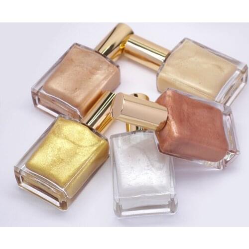 Makeup Liquid Brighten Highlight Spray Face Body Long Lasting Pigment Foundation Bronzer Highlighter Custom Private Label