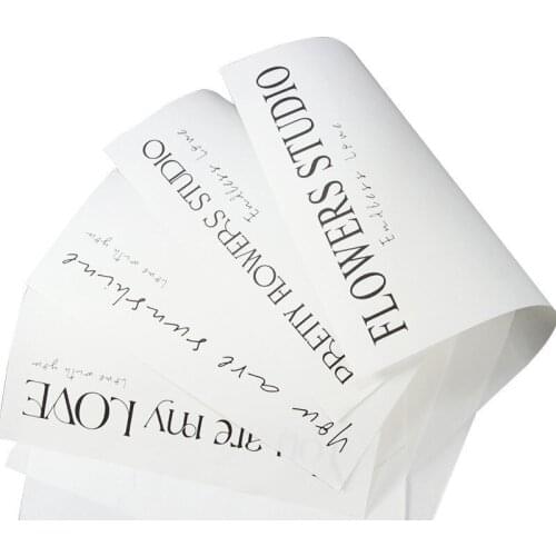 1 Set Flowers Gift Packing Tissue Paper Wedding Festive Party Home Decoration Supplies DIY Handmade Craft Material Bouquet Paper