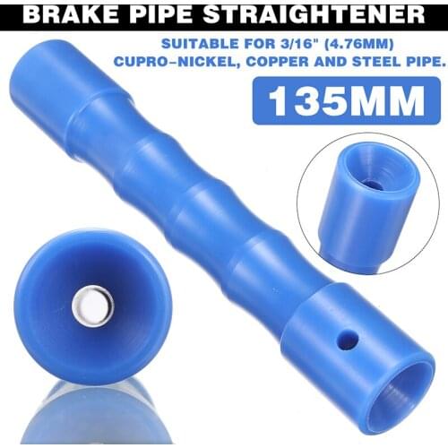 1pc 135mm Car Auto Brake Pipe Straightening Tool Copper Steel Cupro-Nickel Automobile Brake Hose Modification DIY Parts