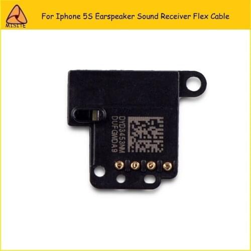10PCS/LOT Phone Earpiece Flex For iPhone 5s 5SE SE Ear piece Earspeaker Sound Receiver Flex Cable Repair Parts