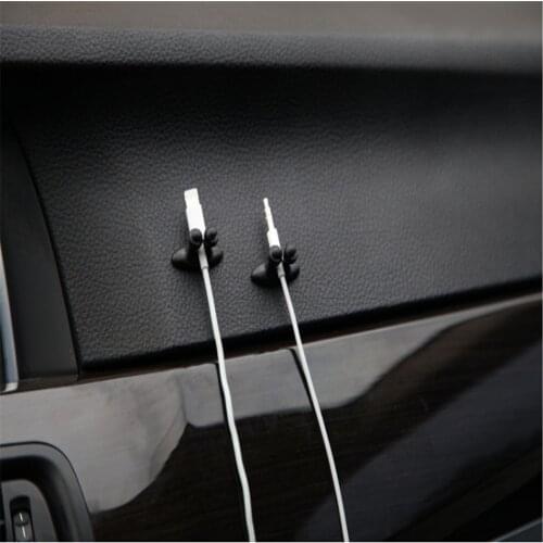 8pcs Car Wire Clip Stickers for SEAT Ibiza Leon Toledo Arosa Arona Alhambra Exeo FR Supercopa Mii Altea Cordoba cupra concept