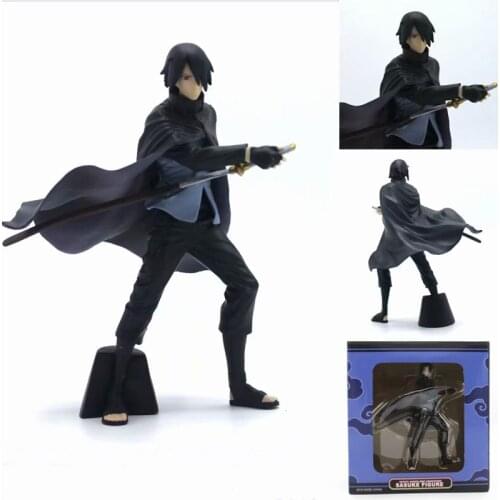 Anime Naruto New Era Boren Ichiban Reward Uchiha Sasuke Action Humanoid Ornaments Toys Models Childrens Gifts Collectibles 16CM