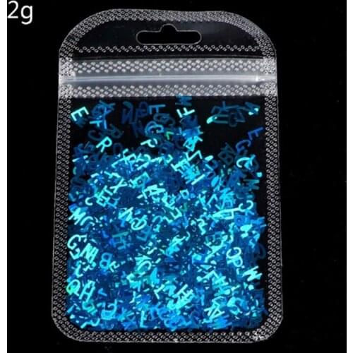 Q39C English Letters Glitter Sequins Flakes Resin UV Epoxy Mold Fillings Nail Art Decorations DIY Crafts Jewelry Making