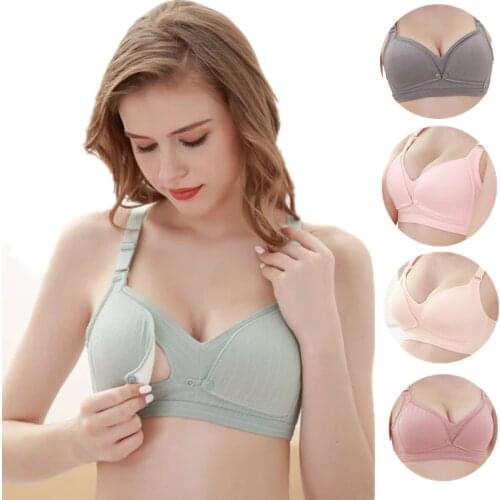 Wireless Maternity Nursing Bra Suit Pregnant Woman Breastfeeding Bras soutien gorge allaitement Dropshipping