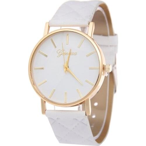 New 18 Women Watch Exquisite Quartz Ladies Watches Montre Femme Waterproof Leather Female Clock Reloj Mujer Horloges Vrouwen