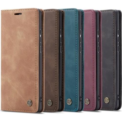 For Samsung A20 A30 A40 A50 A70 A80 A90 Case Coque Magnetic PU Leather Wallet Flip Case Stand Full Body Cover Etui Handy Hulle